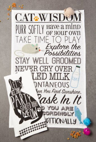 Cat Lovers Dish Towel