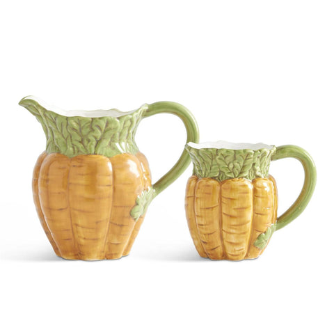 Ceramic Carrot Pitchers