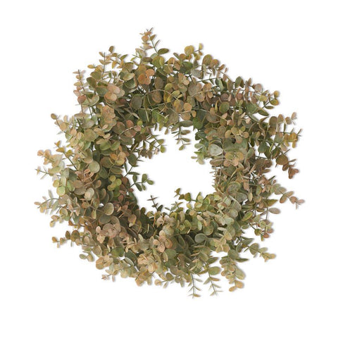 Green & Gold Eucalyptus Wreath