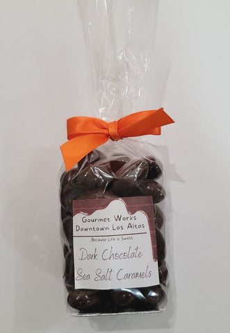 Dark Chocolate Sea Salt Caramels