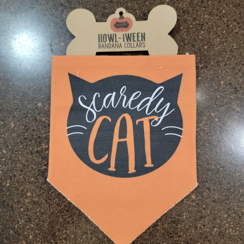 Scardey Cat Dog Bandana
