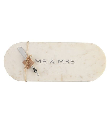 Mr. & Mrs. Marble Board Set