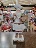 Chef Santa Figurine (2 Variants)