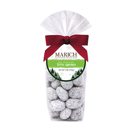 Holiday Milk Chocolate Toffee Almonds