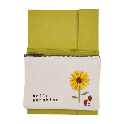 Colored Journal and Pouch Set (3 Variants)