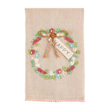 Spring Embroidered Hand Towels