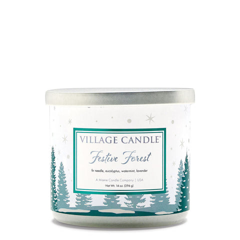 Festive Forest Luminary Candle