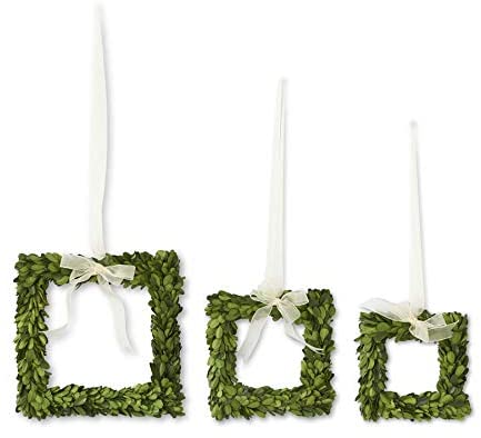 Double Sided Preserved Boxwood Wreaths