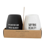 Silicon Wine Glass