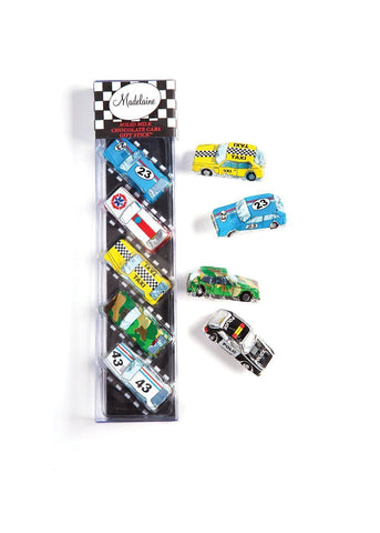 Milk Chocolate Foiled Cars Gift Box