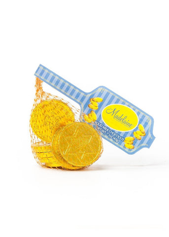 Chanukah Coins Mesh Bag - 1oz.