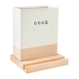 Cookbook Holder and Utensil Caddy
