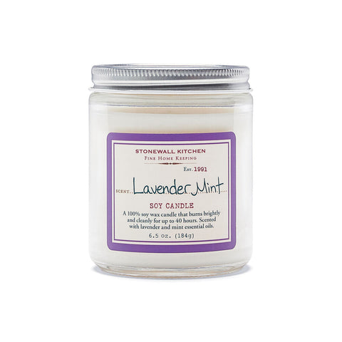 Lavender Mint Soy Candle