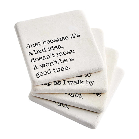 Stone Coaster Set