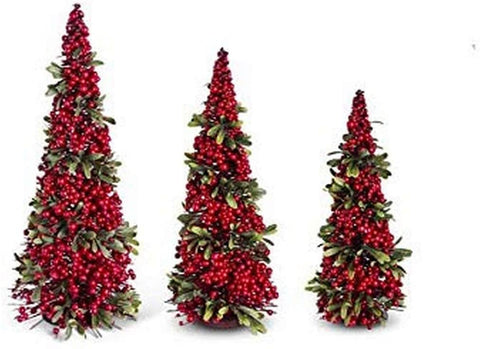 Mistletoe and Berry Cone Tree