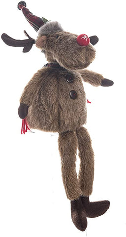 Rustic Moose Shelf Sitter Plush