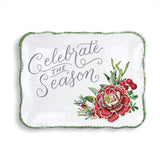 Christmas Bouquet Melamine Serveware