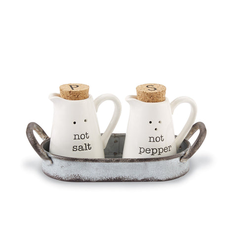 Pitcher Salt & Pepper Shakers