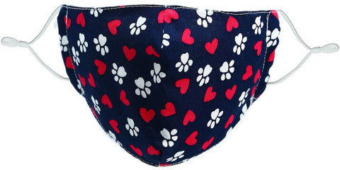 Children's Paw Print Mask