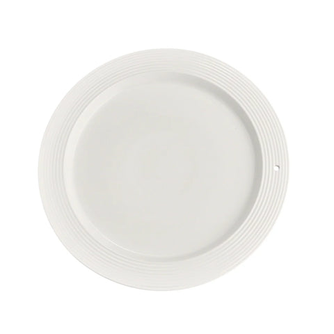 Round Striped Platter