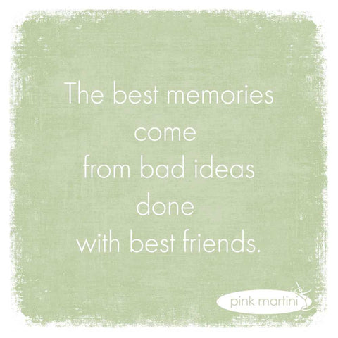 "Memories" Napkin