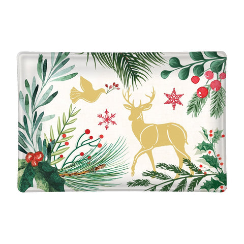 Rectangular Glass Soap Dish