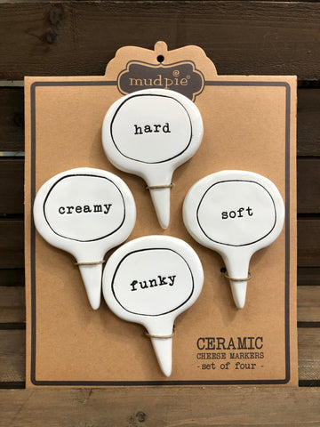 Ceramic Cheese Markers