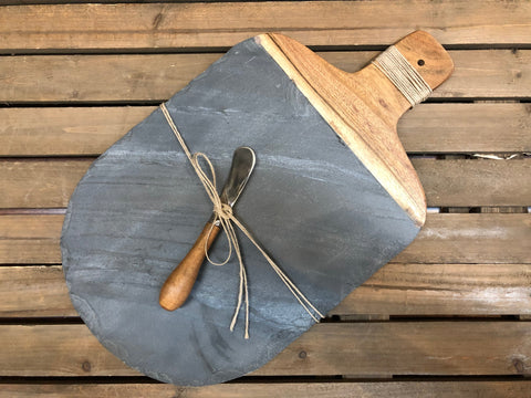 Slate and Wood Board