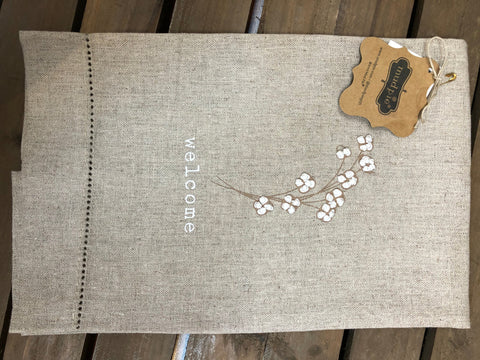 Cotton Stem French Knot Towel
