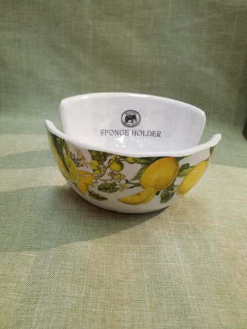 Lemon Basil Melamine Sponge Holder