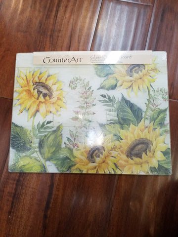 Sunflowers 12x15 Cutting Board