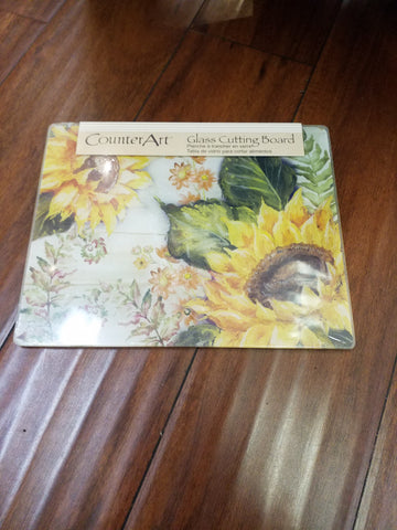 Sunflowers 8x10 Cutting Board