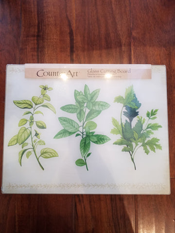 Fresh Herbs 12x15 Cutting Board