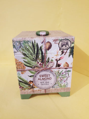 Sweet Almond Soy Wax Candle