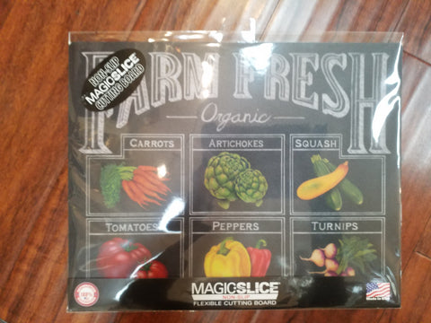 Farm Fresh Vegetables Flexible Cutting Board
