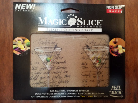 Martini Recipe Flexible Cutting Board