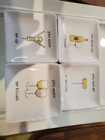 Small Wine Plates