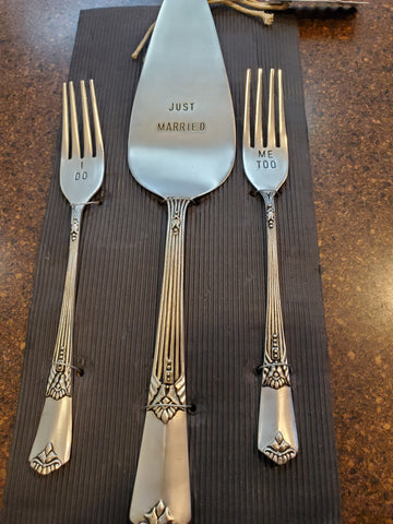 Wedding Cake Server Set/3