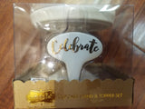 Celebrate Cupcake Stand & Topper Set