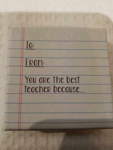 Teaching Teacher Mini Dish
