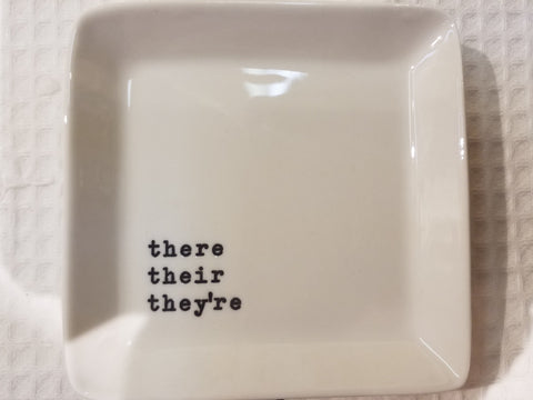 There Their Teacher Tray