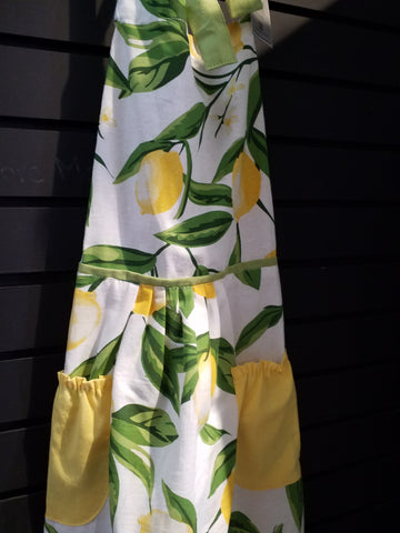 Lemon Bliss Apron Flounce