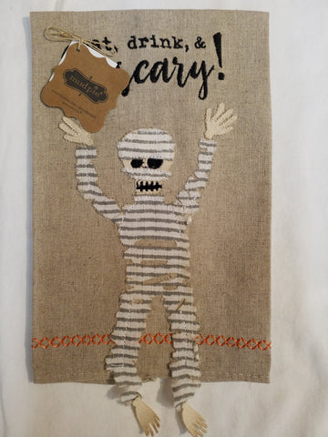 Mummy Dangle Leg Towel