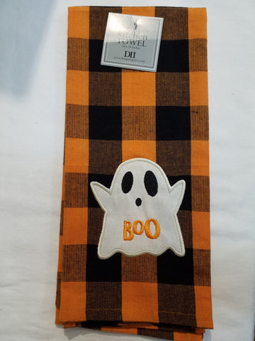 Ghost Embellished Dish Towel