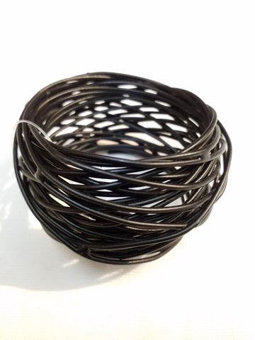 Black Bird Nest Napkin Ring