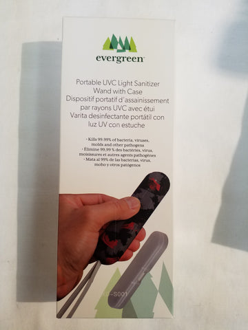 Portable UVC Light Sanitizer Wand with Case