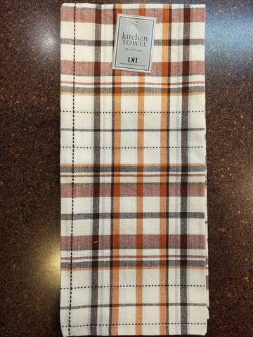 Spiced Dobby Plaid Dishtowel