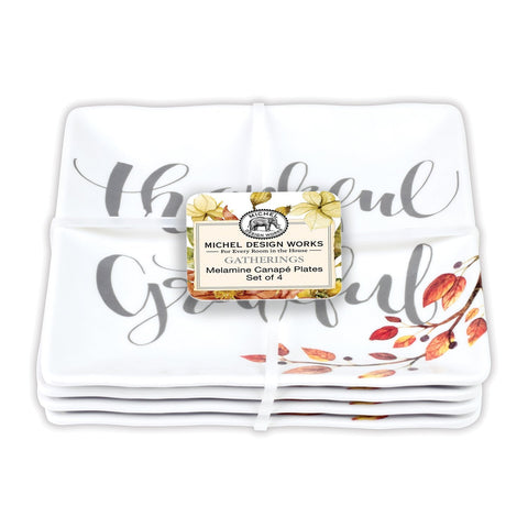 Melamine Serveware Canape Plate Set