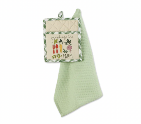 Fresh Off The Farm Potholder Set