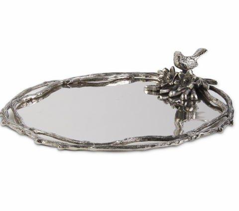 3D Silver Nickel Platter